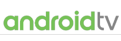 The logo for Android TV featuring the best internet TV channels free.